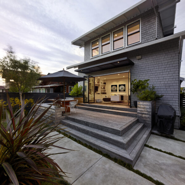 Alameda Craftsman Expansion Back Patio