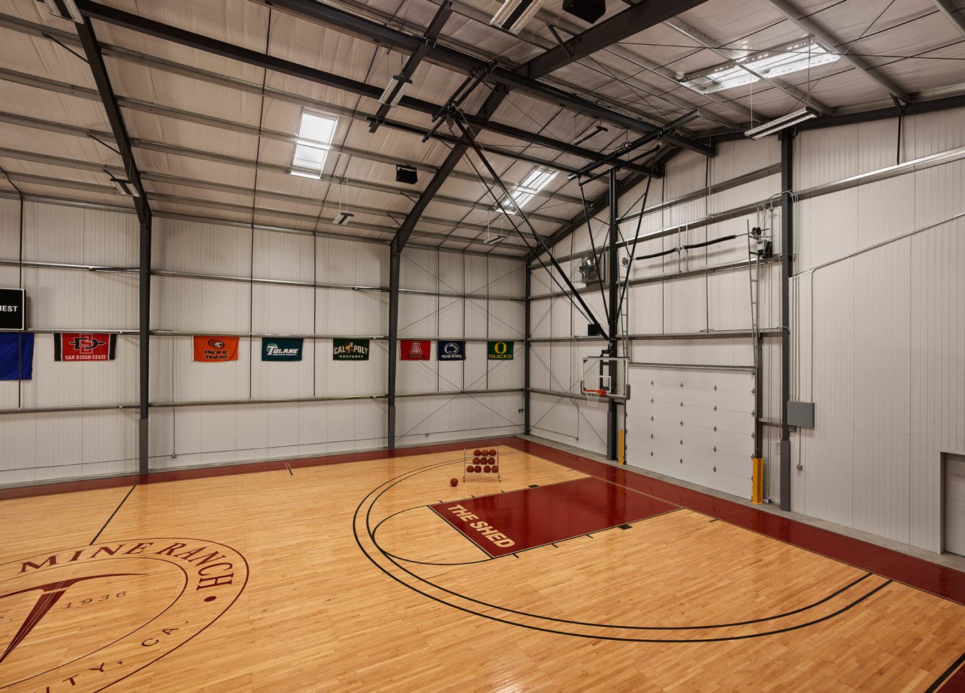 indoor basketball courts in home in amador county