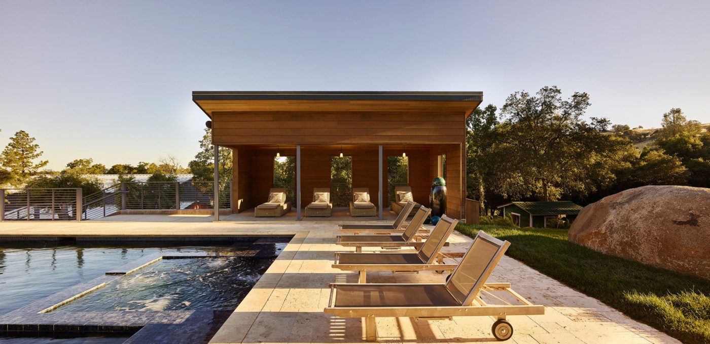 Modern Pool Architect Amador California