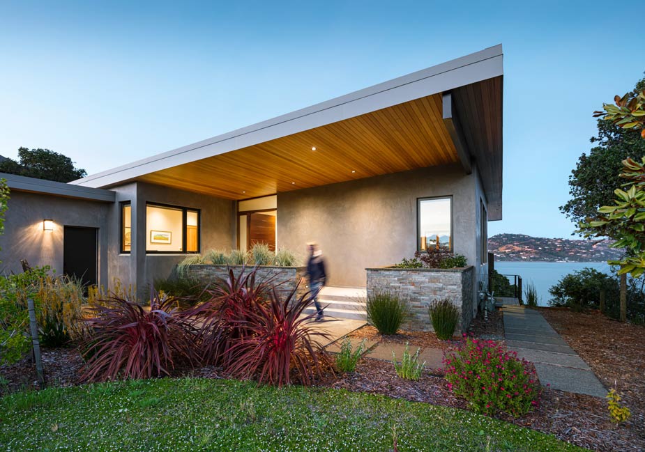 newly built modern home in mill valley